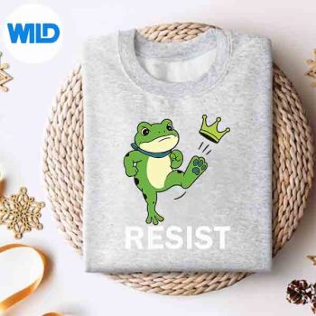 PortlandFrogProtesForAndNoKingssweater