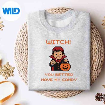 RetroHalloweenTrickOrTreatsweater