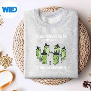 SarcasticFrogMemeAmphibianCultAndFunnysweater