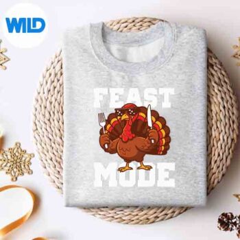ThanksgivingTurkeyFeastModeFallsweater