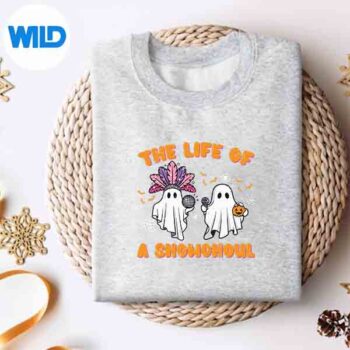 TheLifeOfAShowghoulGhostsRetroHalloweenGirlssweater