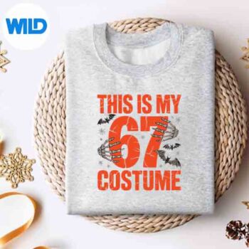 ThisIsMyHalloween67CostumeNumber67MemeSixSevensweater