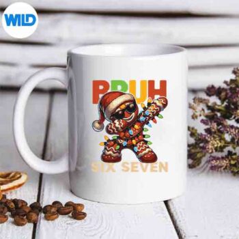 67 Christmas Bruh 67 Gingerbread Dabbing Dab Silhouette SVG PNG 6 67ChristmasBruh67GingerbreadDabbingDabmug