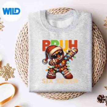 67 Christmas Bruh 67 Gingerbread Dabbing Dab Silhouette SVG PNG 5 67ChristmasBruh67GingerbreadDabbingDabsweater