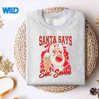 67 Meme Six Seven For Girls Christmas Silhouette SVG PNG Cut File 5 67MemeSixSevenForGirlsChristmassweater