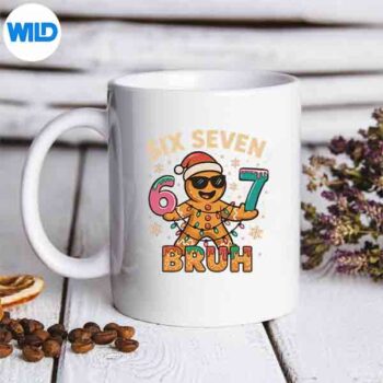Bruh67ChristmasSixSevenGingerbreadman67Christmasmug