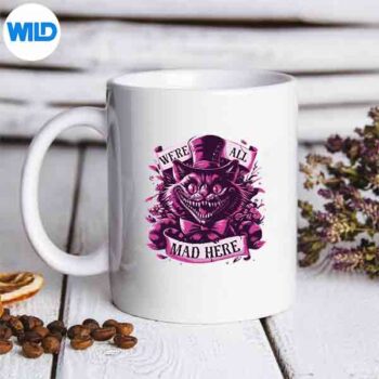 CheshireCatAliceInWonderlandPartymug