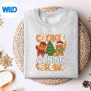 ChristmasCookieBakingCrewFamilyBakingGingerbreadTeamsweater