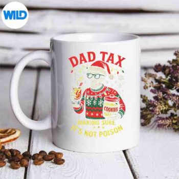 ChristmasDadTaxSantaSkeletonPapaCookieTestermug