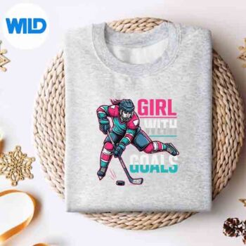 GirlWithGoalsHockeyWomansweater