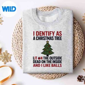 I Identify As A Christmas Tree Lit On The Outside PNG SVG for Cricut 5 IIdentifyAsAChristmasTreeLitOnTheOutsidesweater