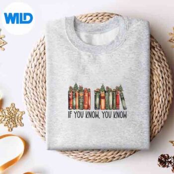 IfYouKnowYouKnow67ReadingBooksChristmassweater