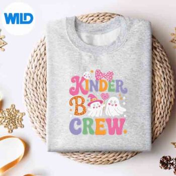 KinderBooCrewKindergartenTeacherStudentHalloweensweater