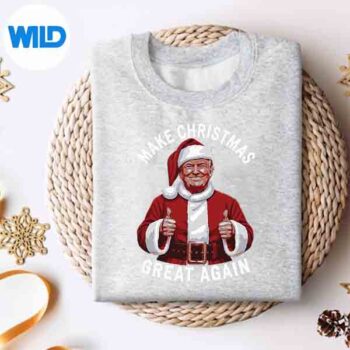 MakeChristmasGreatAgainXmasTrumpPjPajamasUglysweater