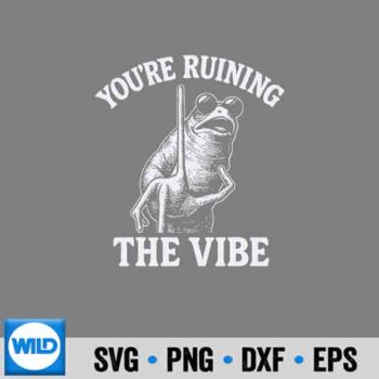 Marcus Worm SVG, Marcus The Worm Youre Ruining The Vibe SVG