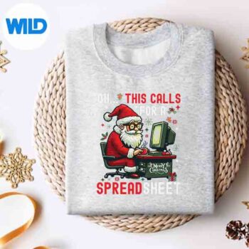 Oh This Calls For A Spreadsheetsanta Analyst In Christmas SVG Cut File 5 OhThisCallsForASpreadsheetsantaAnalystInChristmassweater