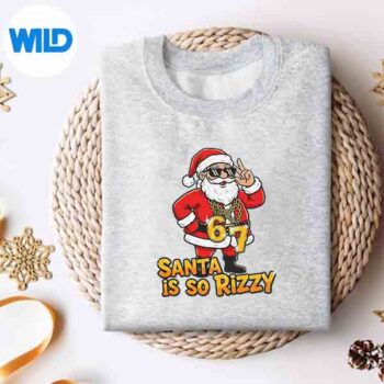 Santa Is So Rizzy Christmas Meme 67 SVG PNG Download 5 SantaIsSoRizzyChristmasMeme67sweater