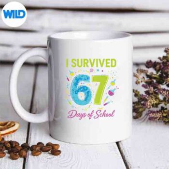 ISurvived67DaysOfSchool67MemeScienceTeachermug