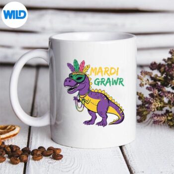 MardiGrawrVintagemug