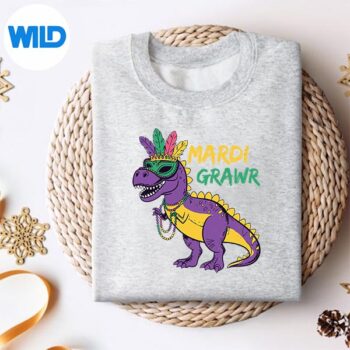 MardiGrawrVintagesweater