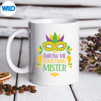 ParadeMardiGrasCarnivalMaskThrowMeSomethingMistermug