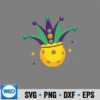 PickleballJesterHatMardiGrasPickleball