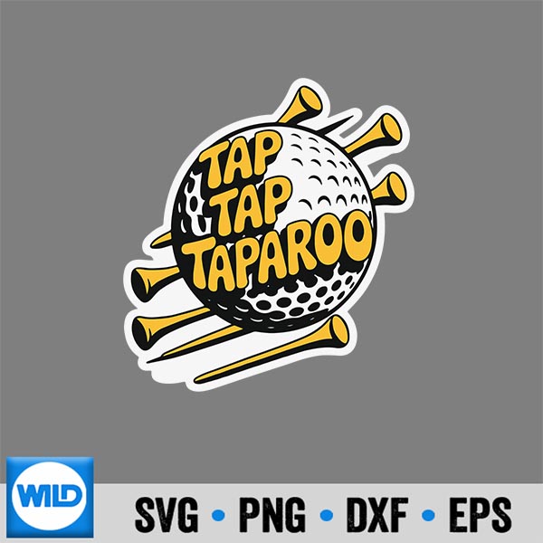 Taparoo Vintage SVG, Tap Tap Taparoo Vintage SVG